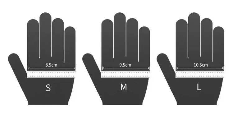 Nitrile Gloves Dimension Description